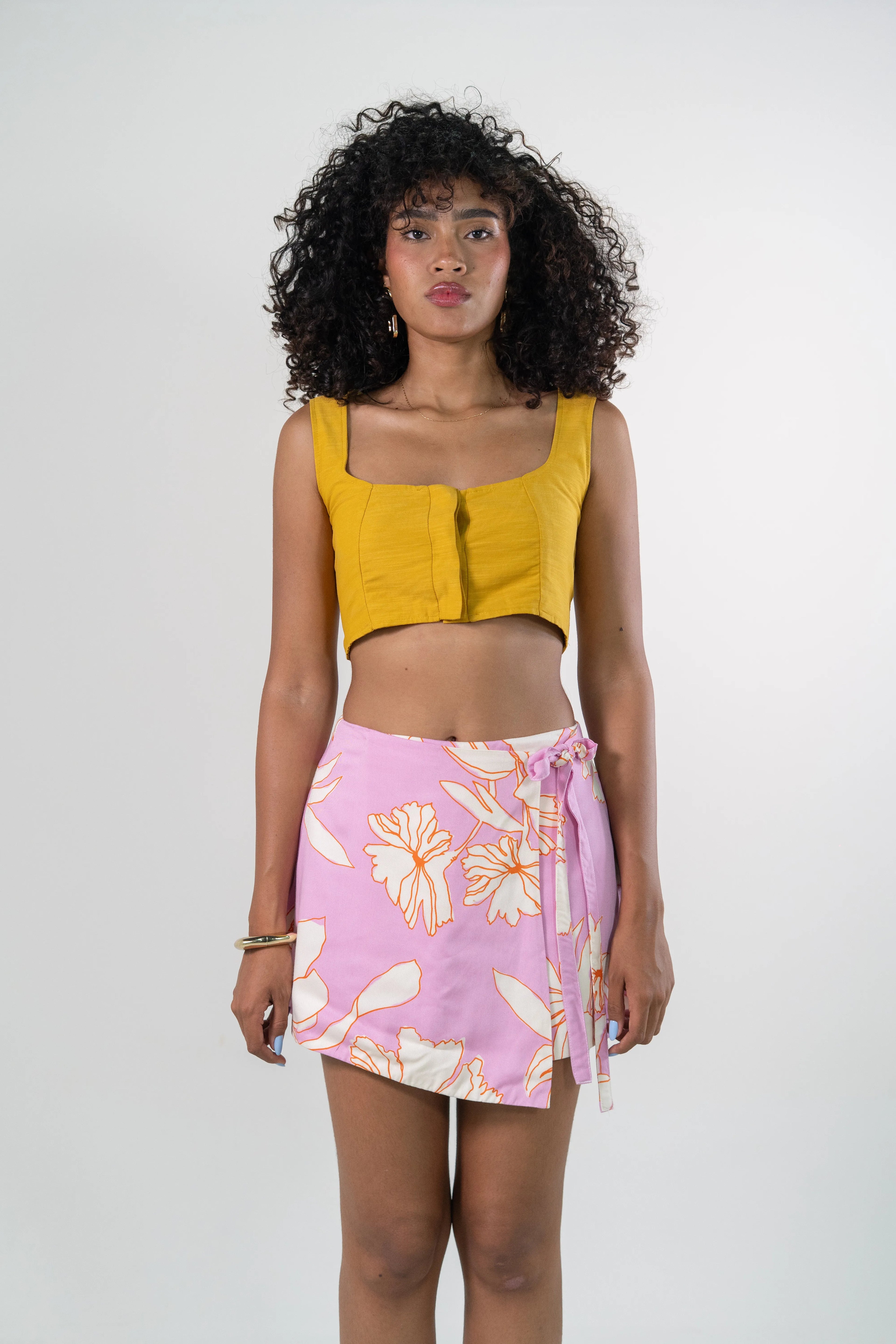 Falda Pareo Rosa