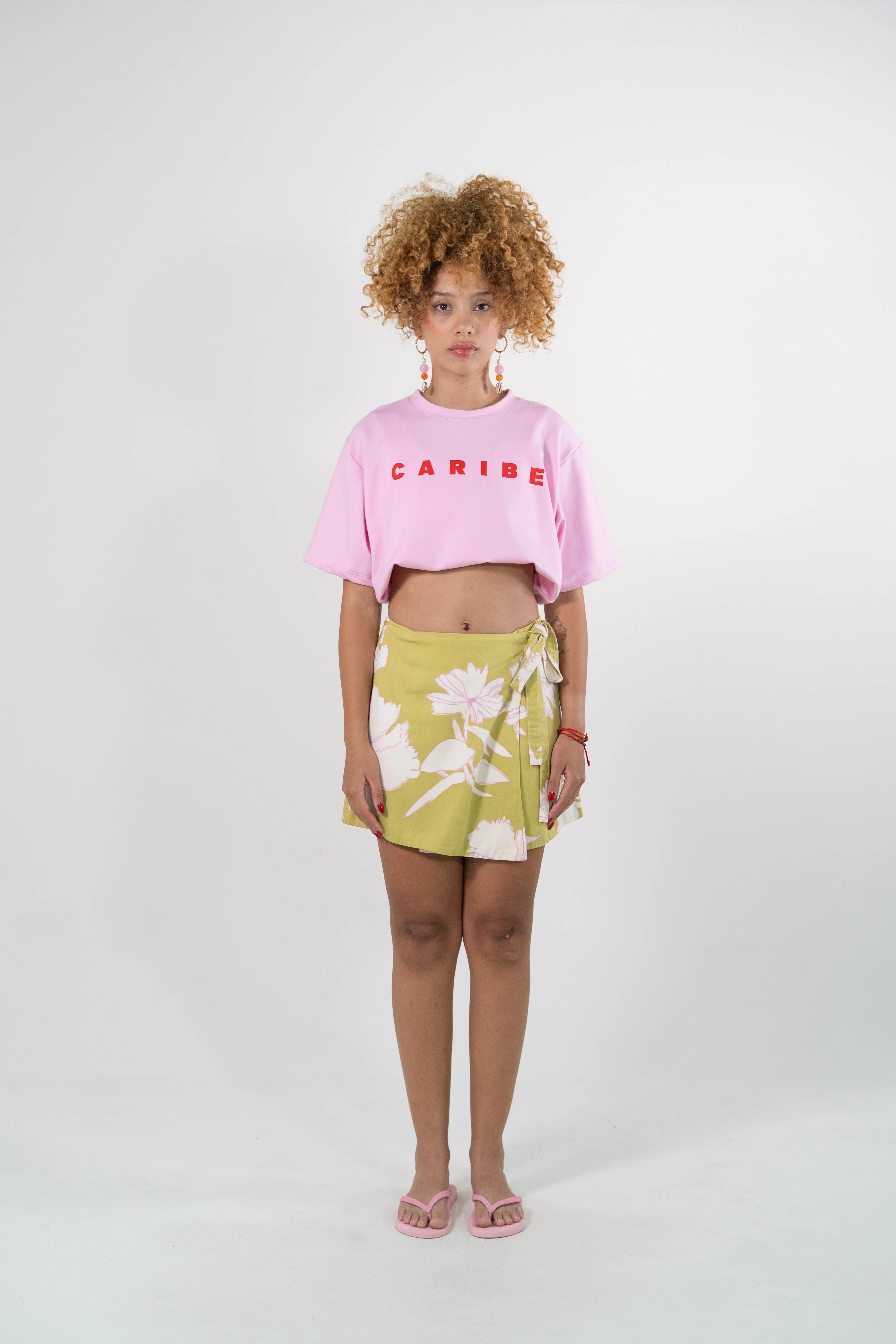 Falda Pareo Verde