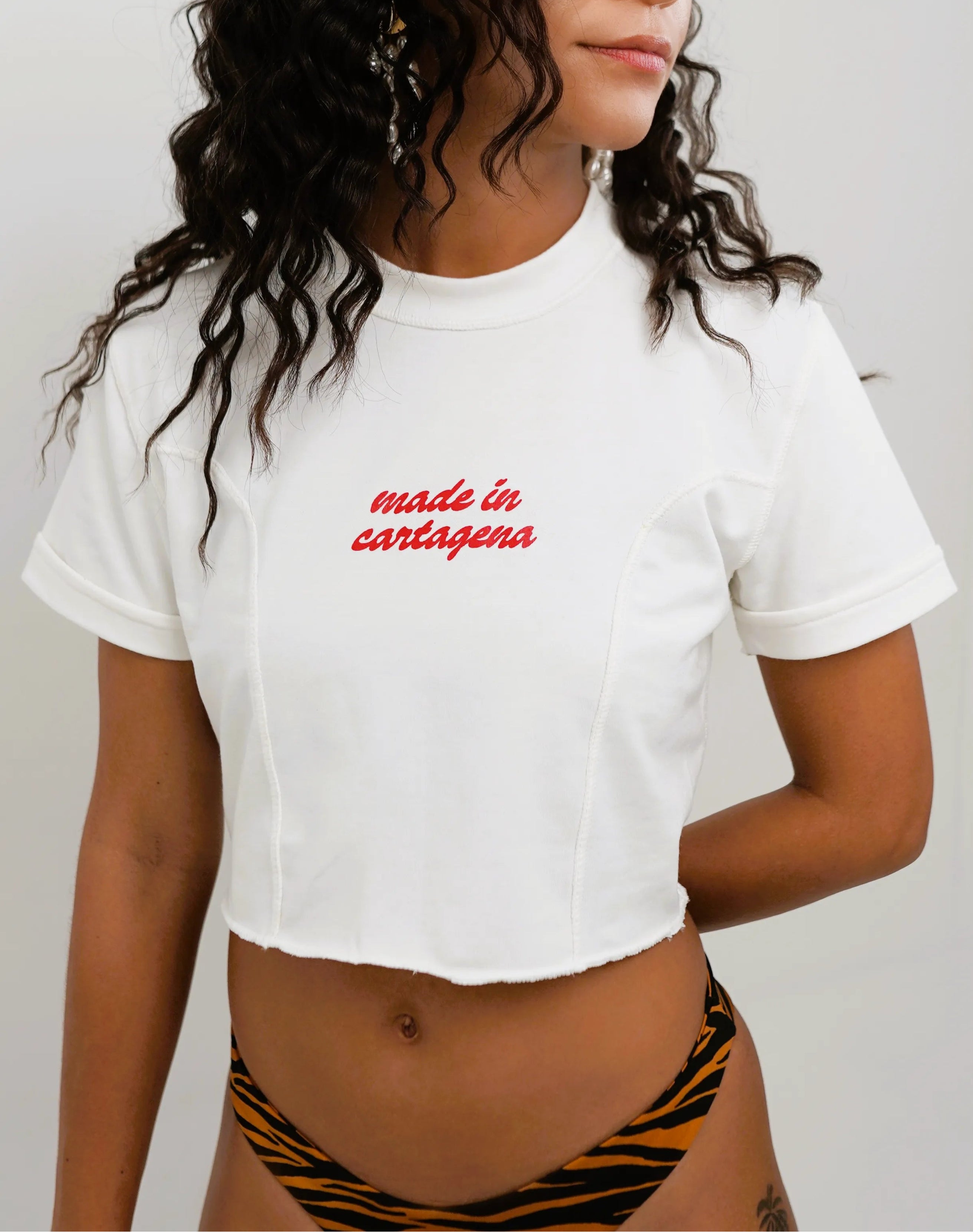 Made in Cartagena Crop Top