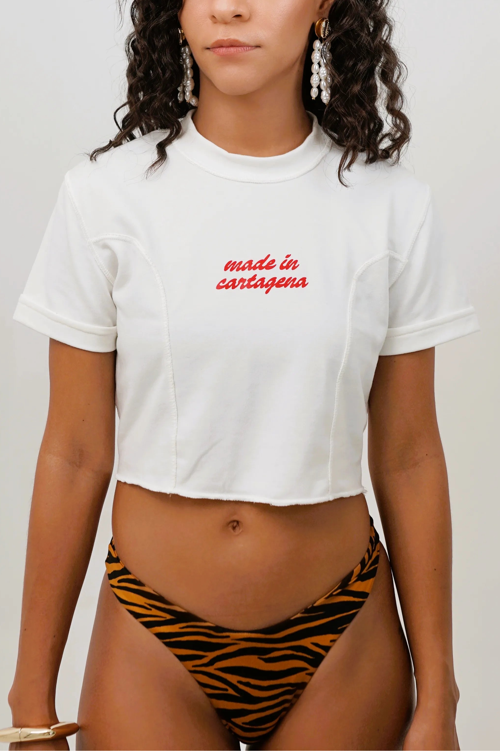 Made in Cartagena Crop Top