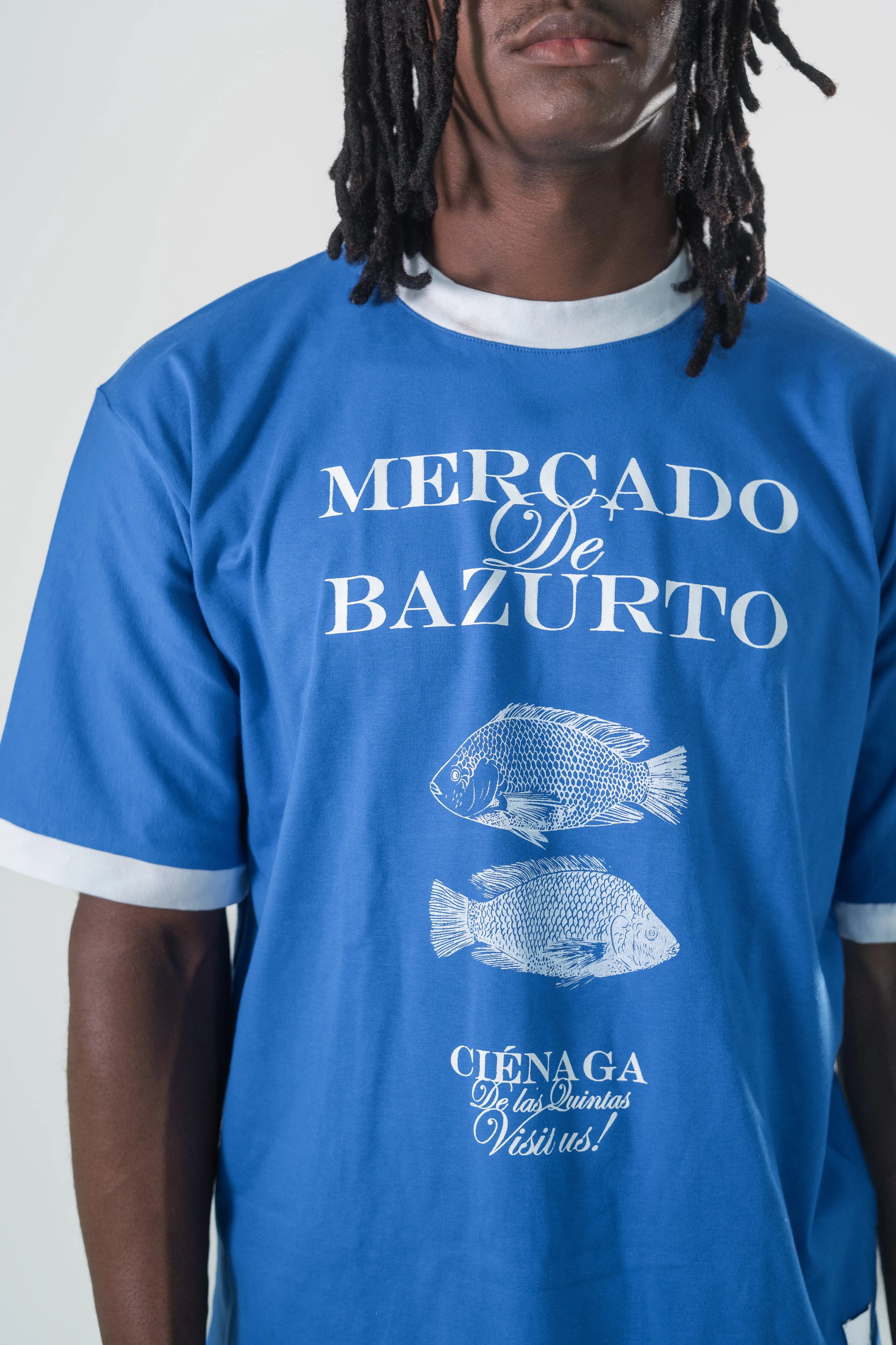 Blue Bazurto Man T-Shirt