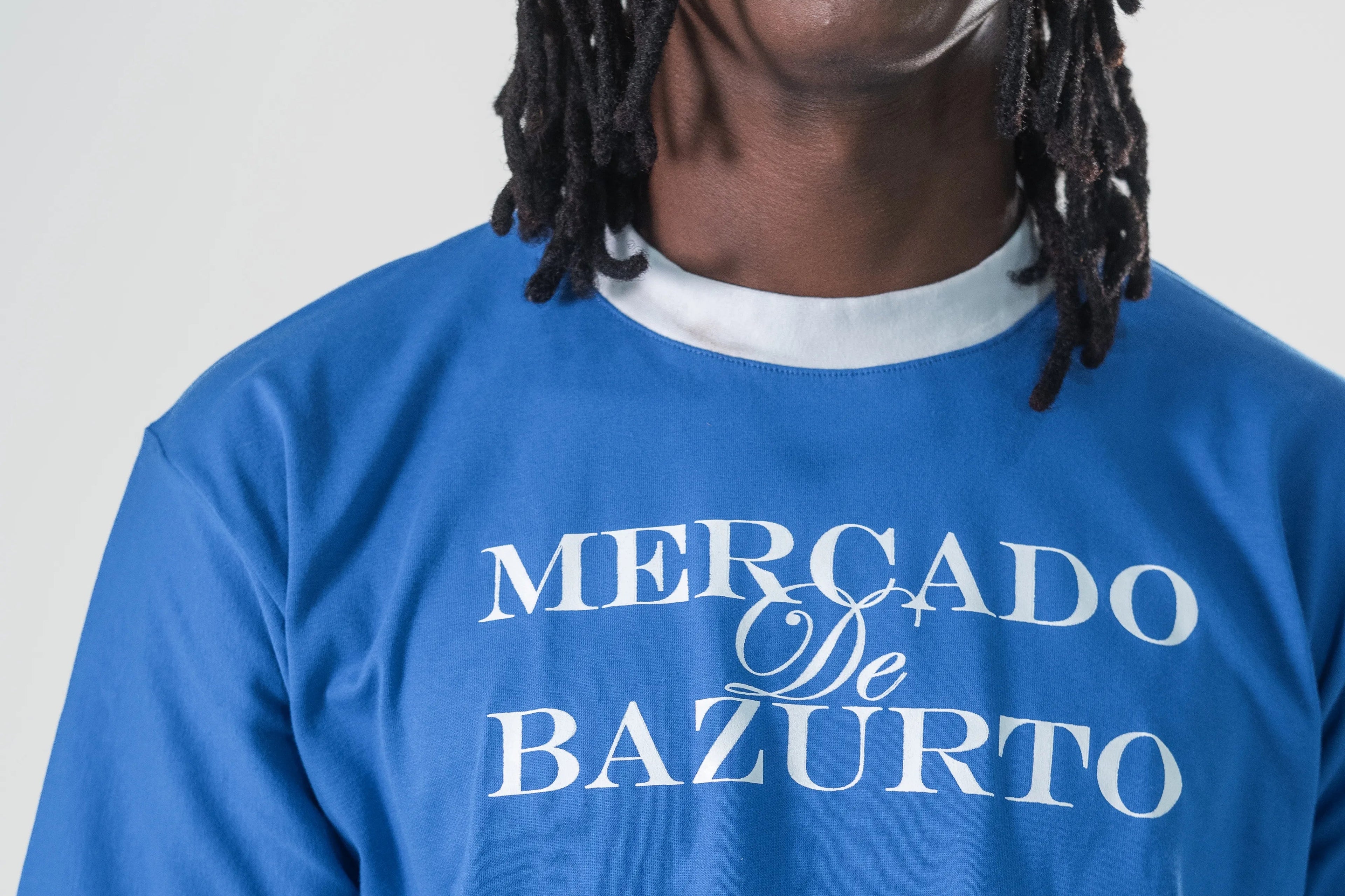 Blue Bazurto Man T-Shirt