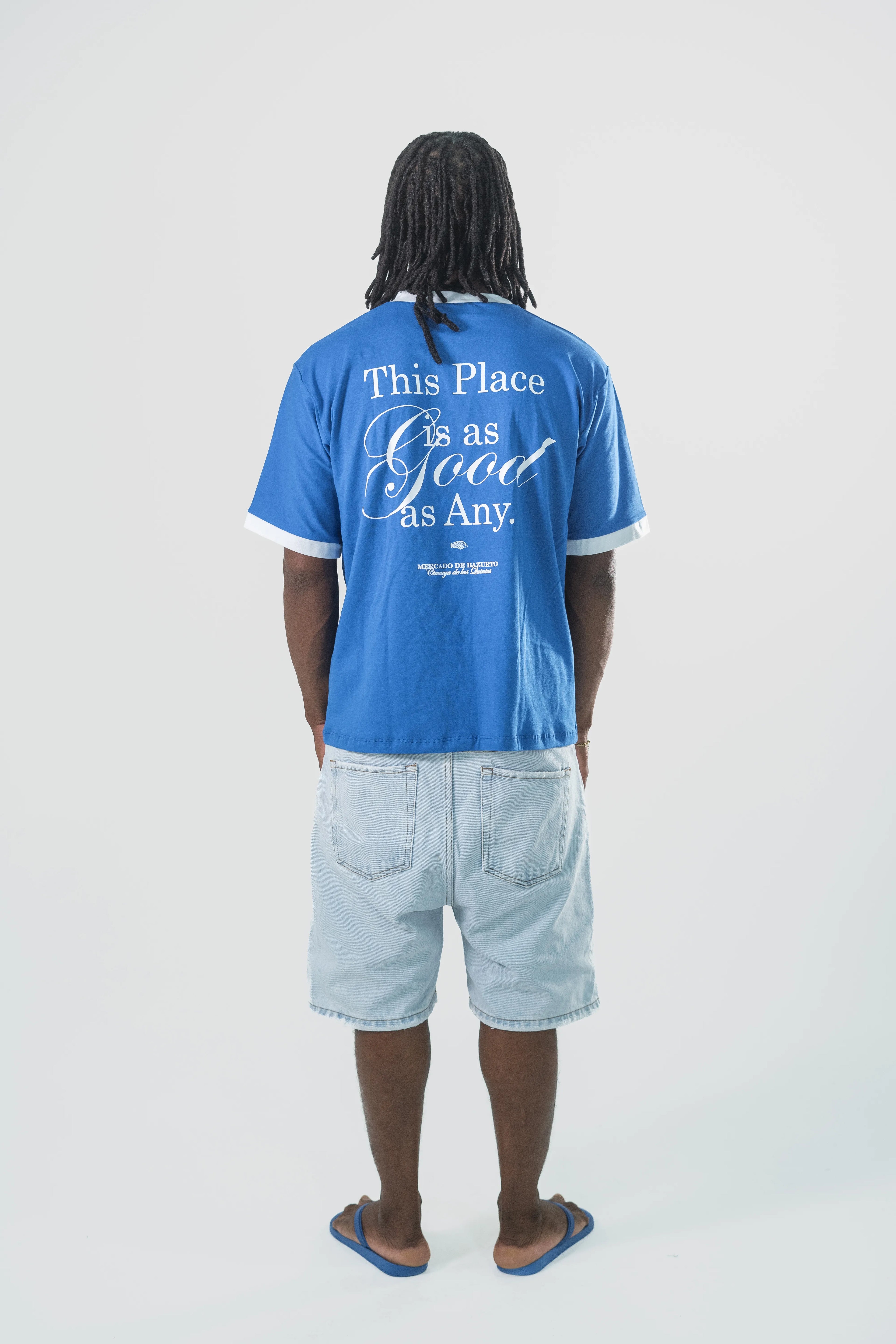 Blue Bazurto Man T-Shirt