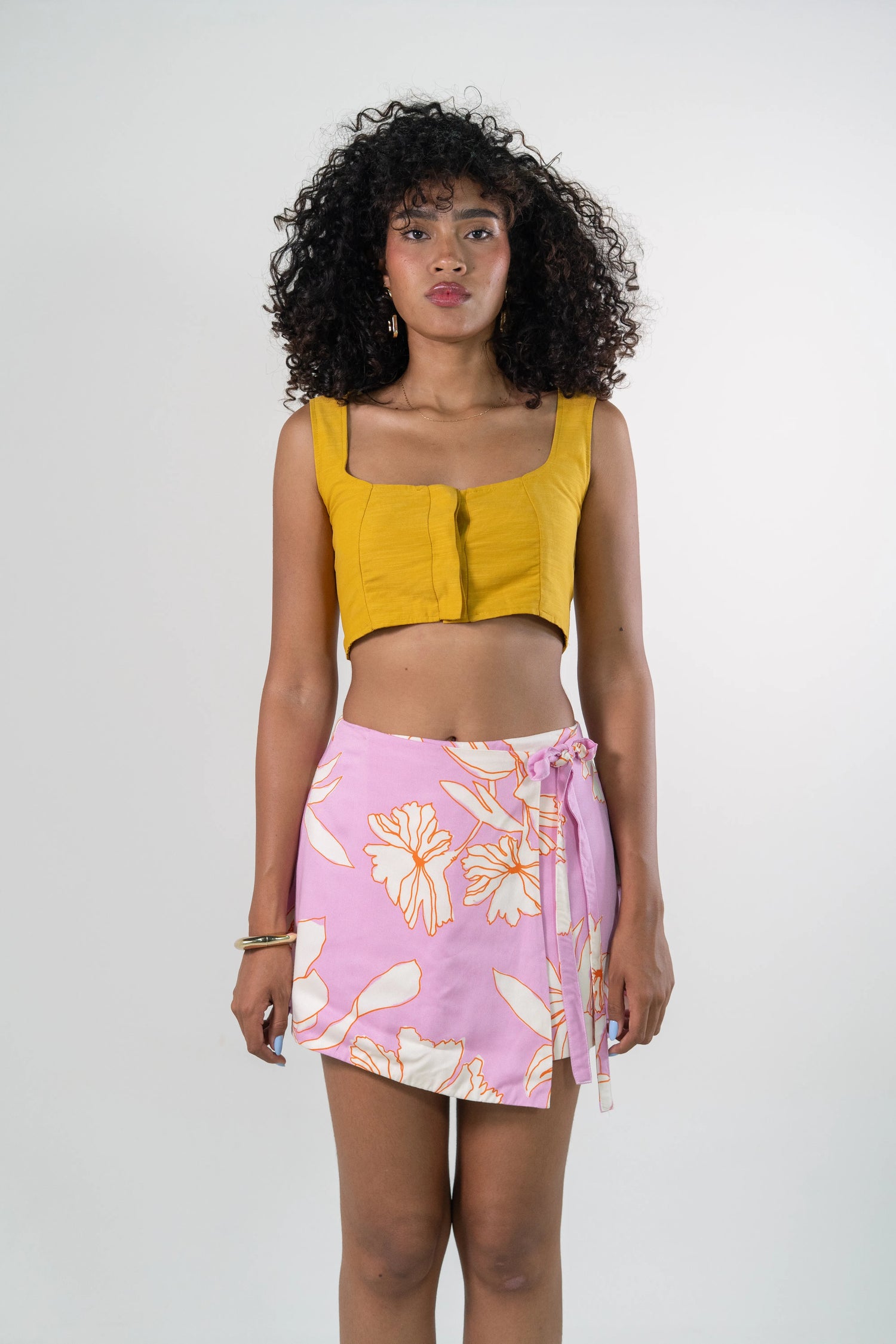 Falda Pareo Rosa