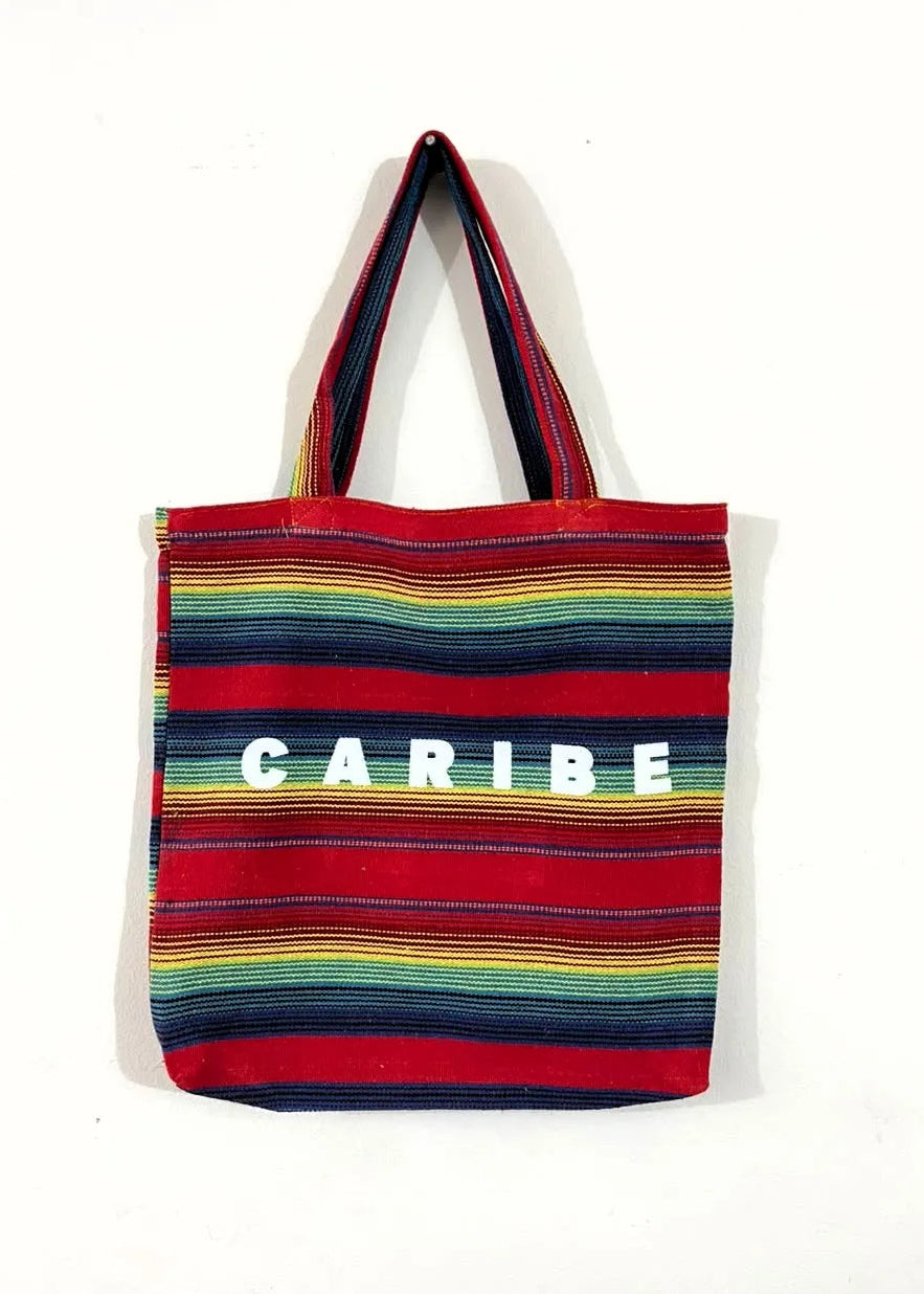 Tote Bag Caribe Rayas multicolor Horizontal