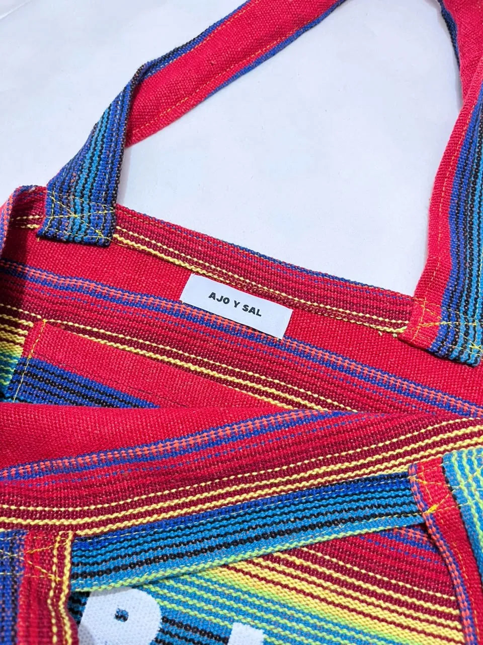 Tote Bag Caribe Rayas multicolor Horizontal
