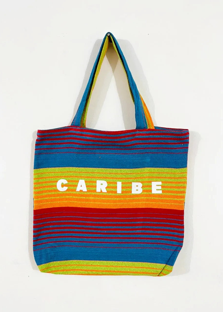 Tote Bag Caribe Triangulos multicolor Horizontal