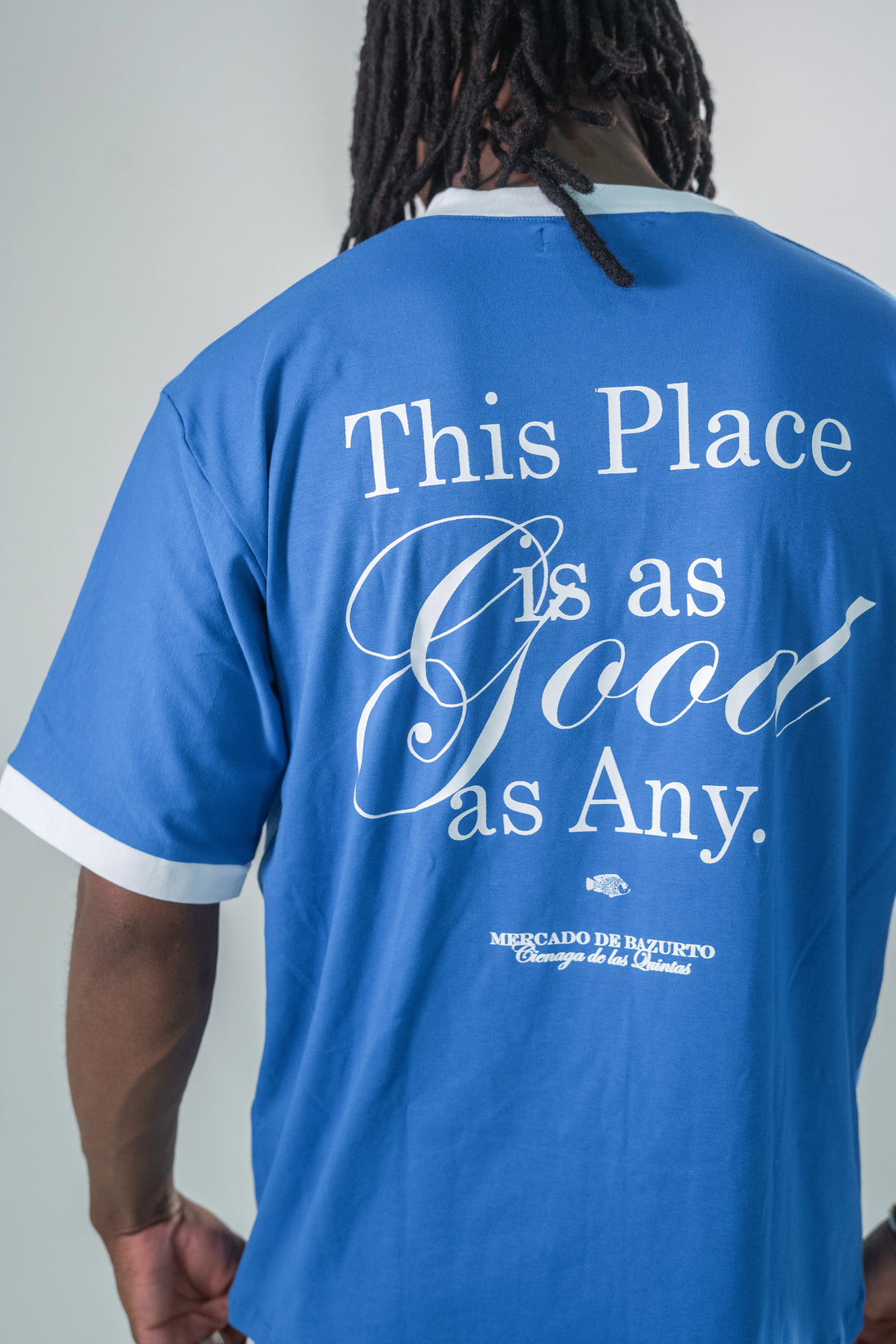 Blue Bazurto Man T-Shirt