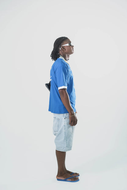 Blue Bazurto Man T-Shirt