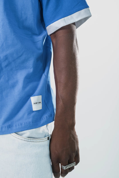 Blue Bazurto Man T-Shirt
